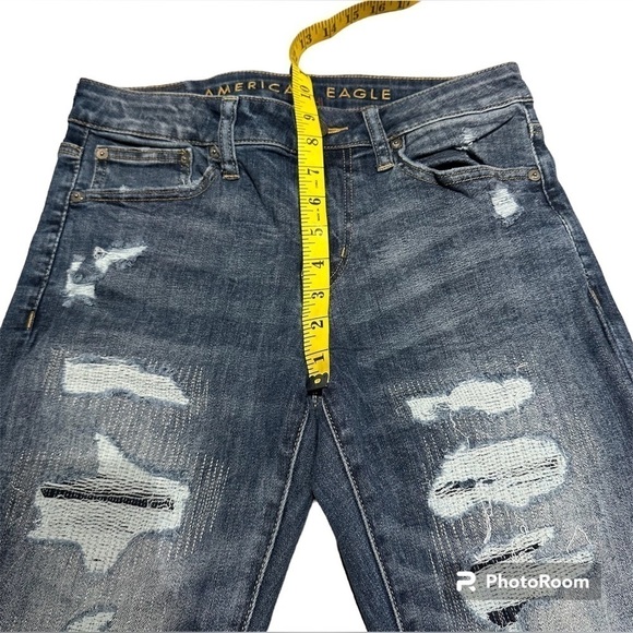 American Eagle - Men’s Next Level Flex Distressed Jeans - Picture 9 of 10